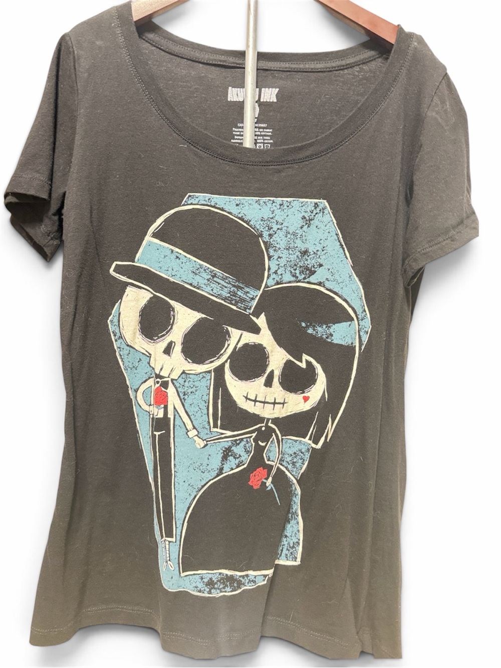 Amuku Ink Black Short-Sleeve Tee “Until We Meet Again”